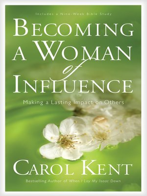cover image of Becoming a Woman of Influence